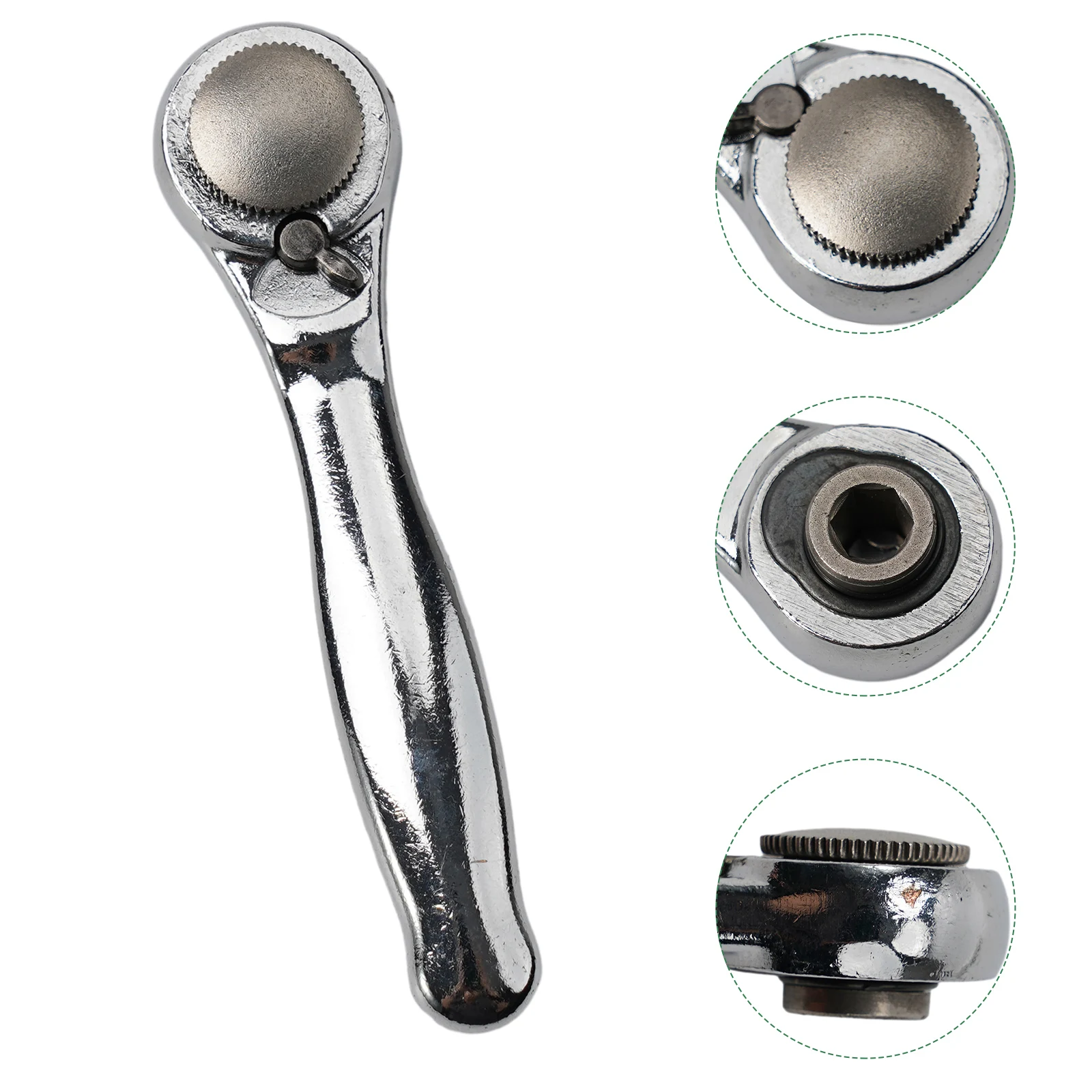 Wrench 72 Teeth Ratchet 6.35mm Adjustment Device Alloy Easy Screw Disassembly Quick Release Screwdriver Handle
Wrench 72 Teeth Ratchet 6.35mm Adjustment Device Alloy Easy Screw Disassembly Quick Release Screwdriver Handle