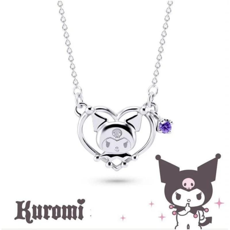 Sanrio hello kitty Kuromi original necklace my melody fashion exquisite jewelry ring pendant girl Christmas gift anime doll
Sanrio hello kitty Kuromi original necklace my melody fashion exquisite jewelry ring pendant girl Christmas gift anime doll