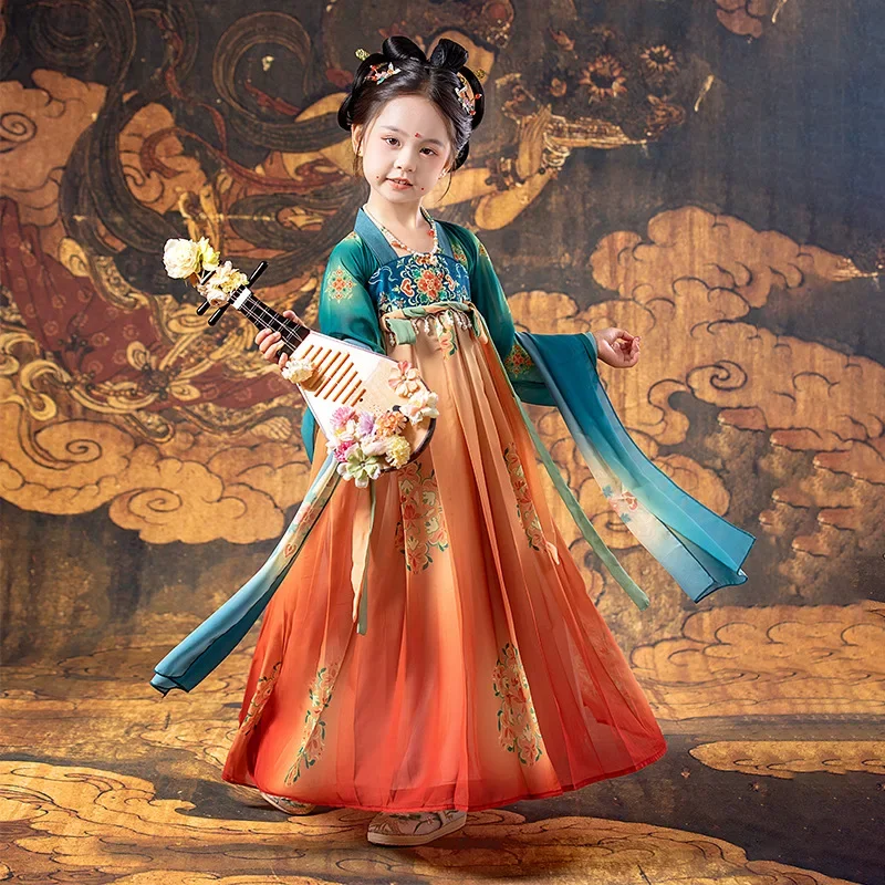 

Girls' Ancient Clothes Ru Skirt Studio Art Photography Chinese Style Super Immortal Dunhuang Flying Sky Autumn and Winter Dress