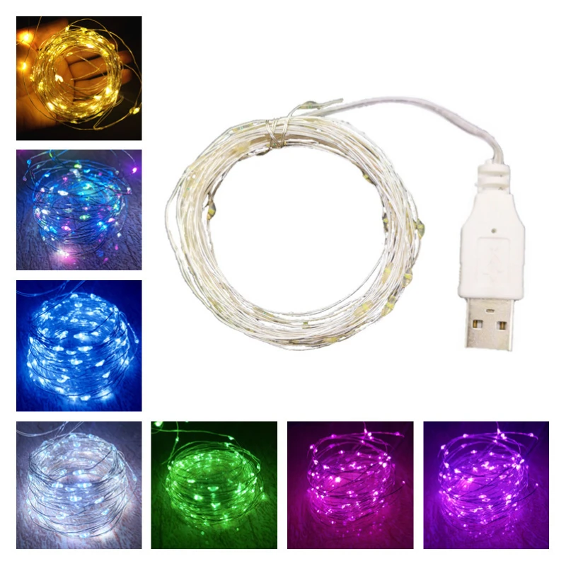 USB Silver Filigree LED String Lights 1-10M Fairy Christmas Decorations for Home Garland Garden Decor Outdoor Waterproof Navidad
USB Silver Filigree LED String Lights 1-10M Fairy Christmas Decorations for Home Garland Garden Decor Outdoor Waterproof Navidad