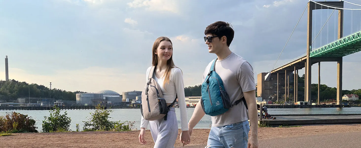 WATERFLY Sling Bag Chest Pack Shoulder Crossbody Sling Backpack For Women Men Travel Hiking Chest Bag Daypack WATERFLY Sling Bag Chest Pack Shoulder Crossbody Sling Backpack For Women Men Travel Hiking Chest Bag Daypack