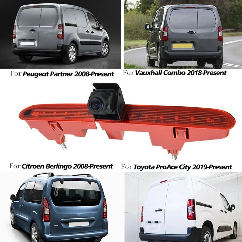 3Rd Brake Light Rear View Camera With AV Monitor Parts For Citroen Berlingo Peugeot Partner Opel Vauxhall Combo Toyota Proace
3Rd Brake Light Rear View Camera With AV Monitor Parts For Citroen Berlingo Peugeot Partner Opel Vauxhall Combo Toyota Proace