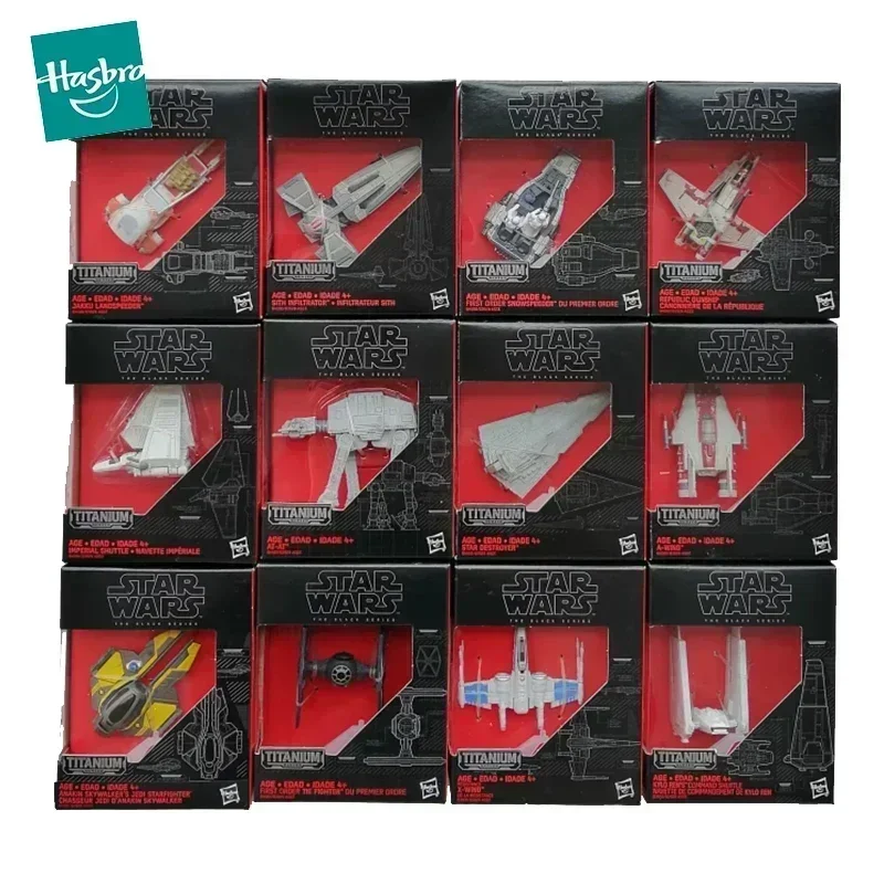 

Hasbro STAR WARS Alloy Spaceship Action Figure Warship Star Destroyer X-Wing Fighter Millennium Falcon Model for Boys Collection