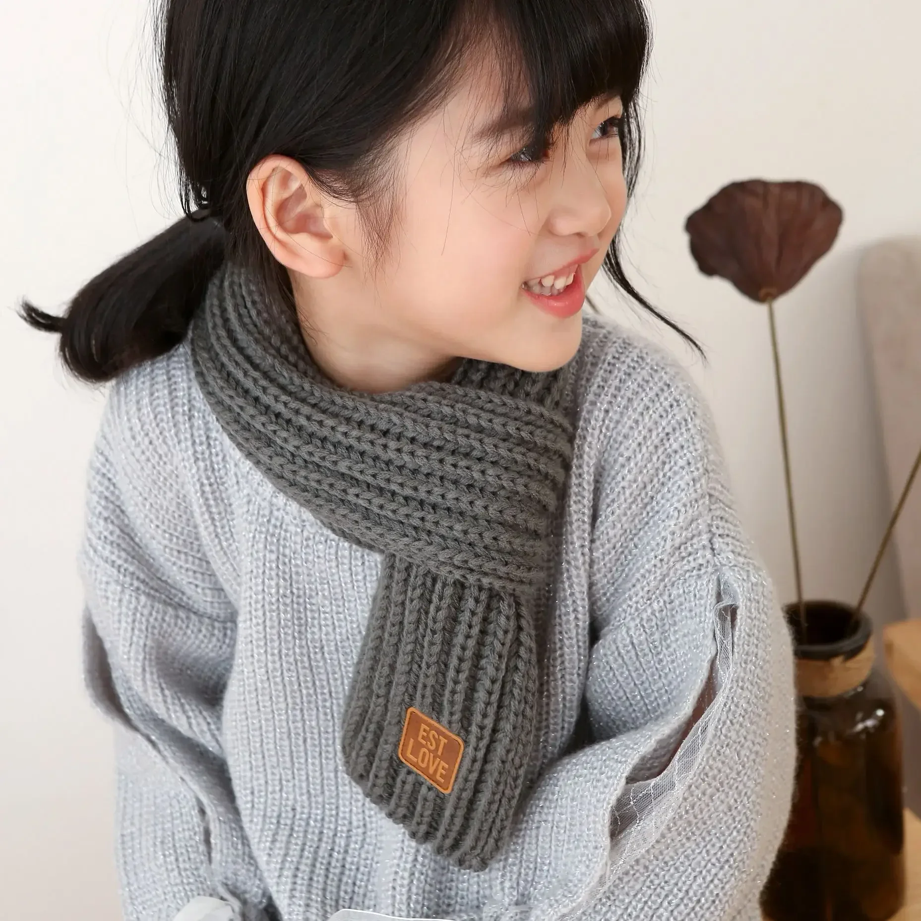 Winter Knitted Scarf For Women Kids Neckerchief Autumn Boys Girls Warmer Neck Scarf Soft Parent-child Children´s Scarves New 
Winter Knitted Scarf For Women Kids Neckerchief Autumn Boys Girls Warmer Neck Scarf Soft Parent-child Children´s Scarves New