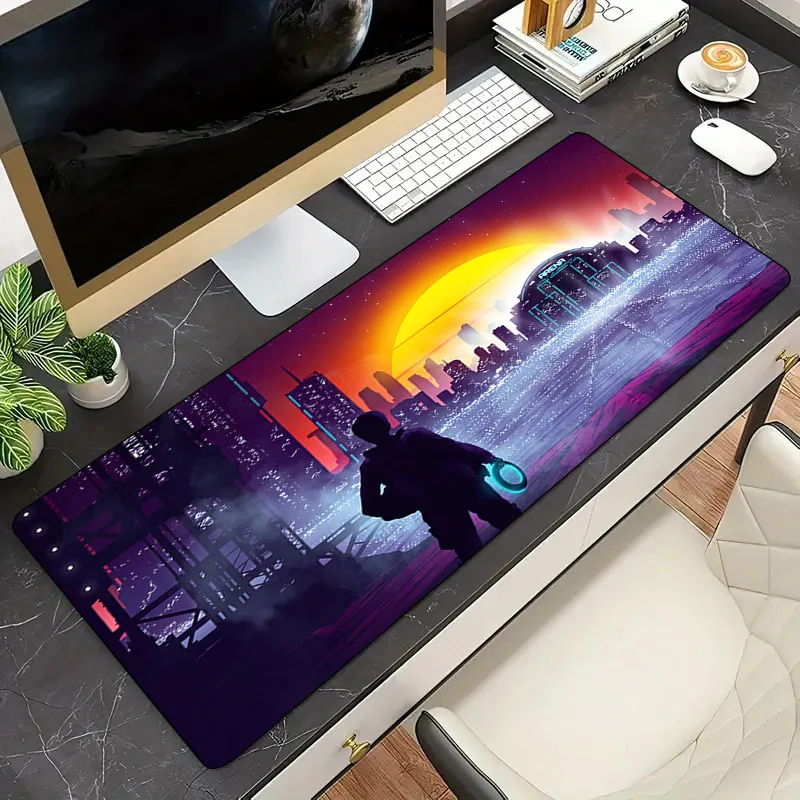 Custom Fashion Large Mouse Pad HD Purple Neon City Laptop Office Table Mat 900x400 Carpet Gaming Keyboard Mat Computer Mouse Mat
Custom Fashion Large Mouse Pad HD Purple Neon City Laptop Office Table Mat 900x400 Carpet Gaming Keyboard Mat Computer Mouse Mat