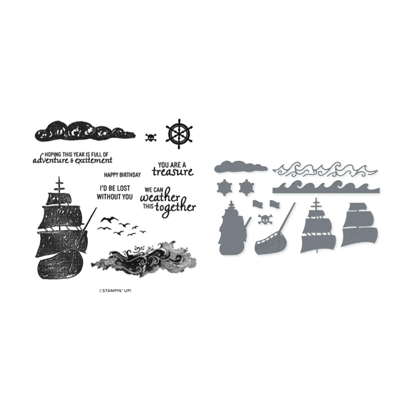 Voyage Ship Januar-April 2023 Mini Catalog Cutting Dies Clear Stamp Scrapbooking For Paper Making Frame Card Craft
Voyage Ship Januar-April 2023 Mini Catalog Cutting Dies Clear Stamp Scrapbooking For Paper Making Frame Card Craft