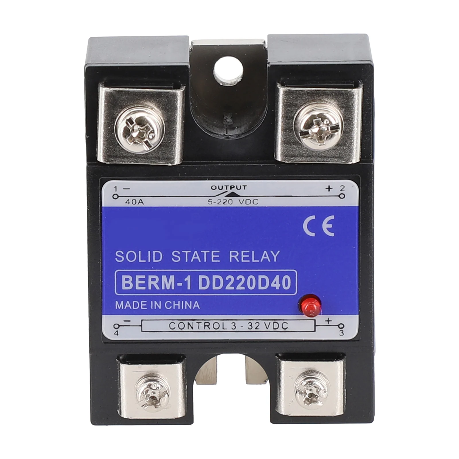 Твердотельное реле 40A SSR DC-DC вход 3-32V DC нагрузка 5-220V DC DD220D40 реле общего назначения твердотельное реле
Твердотельное реле 40A SSR DC-DC вход 3-32V DC нагрузка 5-220V DC DD220D40 реле общего назначения твердотельное реле