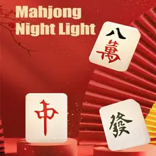 Mahjong Night Light Creative Soft Light Eye Protection LED Bedroom Table Lamp USB Rechargeable Adjustable Bedside Lamp Ornaments
Mahjong Night Light Creative Soft Light Eye Protection LED Bedroom Table Lamp USB Rechargeable Adjustable Bedside Lamp Ornaments