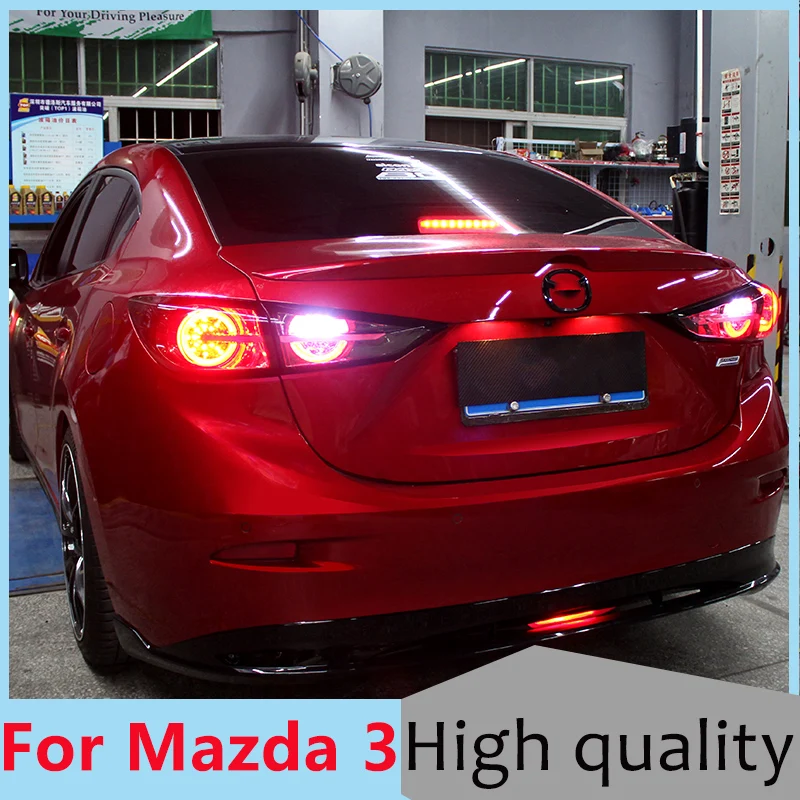 Rear headlight for mazda 3 axela, rear light, hatchback version, 2013-2016, drl + brake + parking + sign
Rear headlight for mazda 3 axela, rear light, hatchback version, 2013-2016, drl + brake + parking + sign