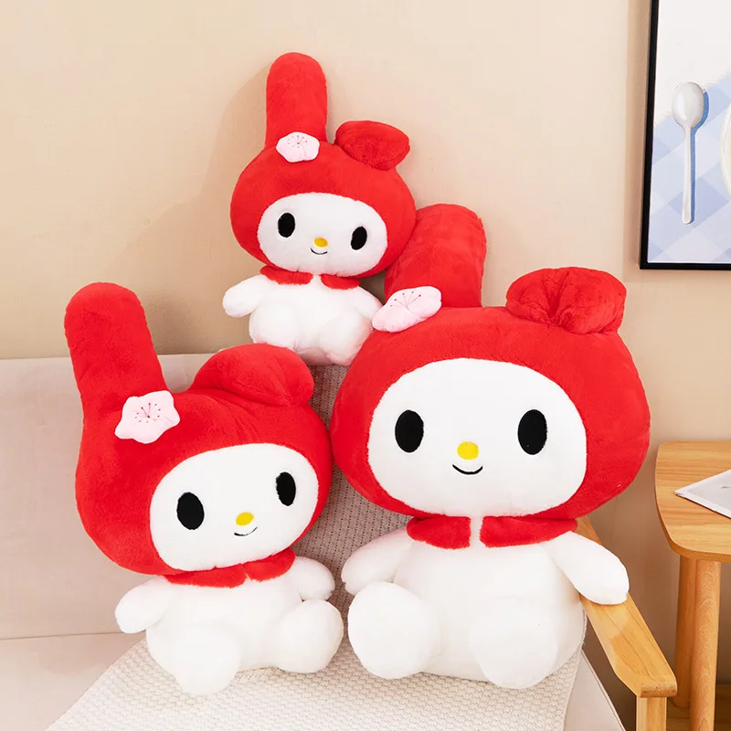 Большая плюшевая Мелодия Sanrio, кролик, куклы, Милая Красная Мелодия, игрушки для девочек, плюшевая подушка, кукла, подарок для детей
Большая плюшевая Мелодия Sanrio, кролик, куклы, Милая Красная Мелодия, игрушки для девочек, плюшевая подушка, кукла, подарок для детей