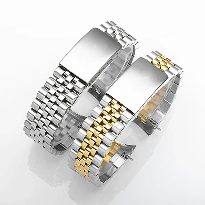 19 20 21 22mm Hollow Curved End Solid Screw Links Replacement Watch Band Old Style VINTAGE Jubilee Bracelet For RolexDatejust
19 20 21 22mm Hollow Curved End Solid Screw Links Replacement Watch Band Old Style VINTAGE Jubilee Bracelet For RolexDatejust
