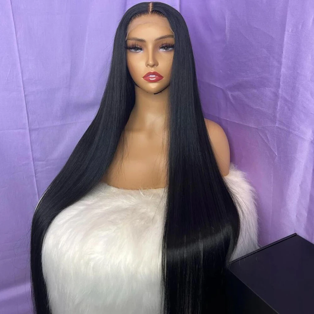 

Bone Straight Frontal Wig 13x6 Hd Human Hair 4x4 5x5 Closure Glueless Preplucked Ready To Go 13x4 Straight Lace Front Wigs