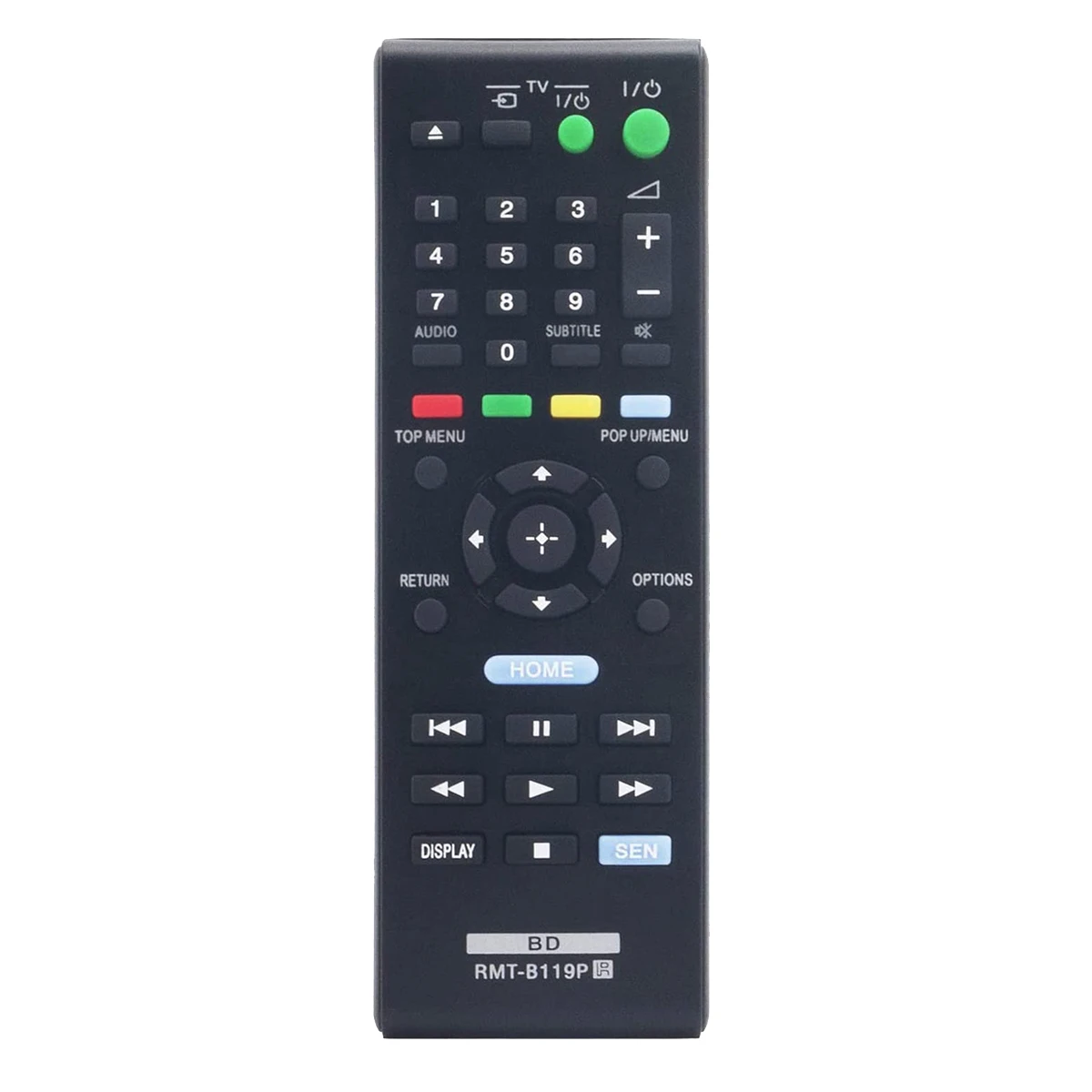 

RMT-B119P Remote Control for Sony Blu-Ray Recorder Disc DVD Player BDPS490 BDPS1100 BDPS590 BDPS5100 BDP-S390 BDP-S190