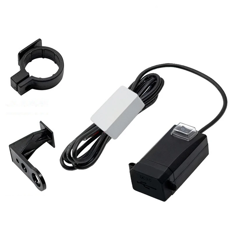 12 В-24 В QC3.0 двойной USB-порт, водонепроницаемое зарядное устройство на руль мотоцикла, адаптер питания, розетка для навигации телефона
12 В-24 В QC3.0 двойной USB-порт, водонепроницаемое зарядное устройство на руль мотоцикла, адаптер питания, розетка для навигации телефона