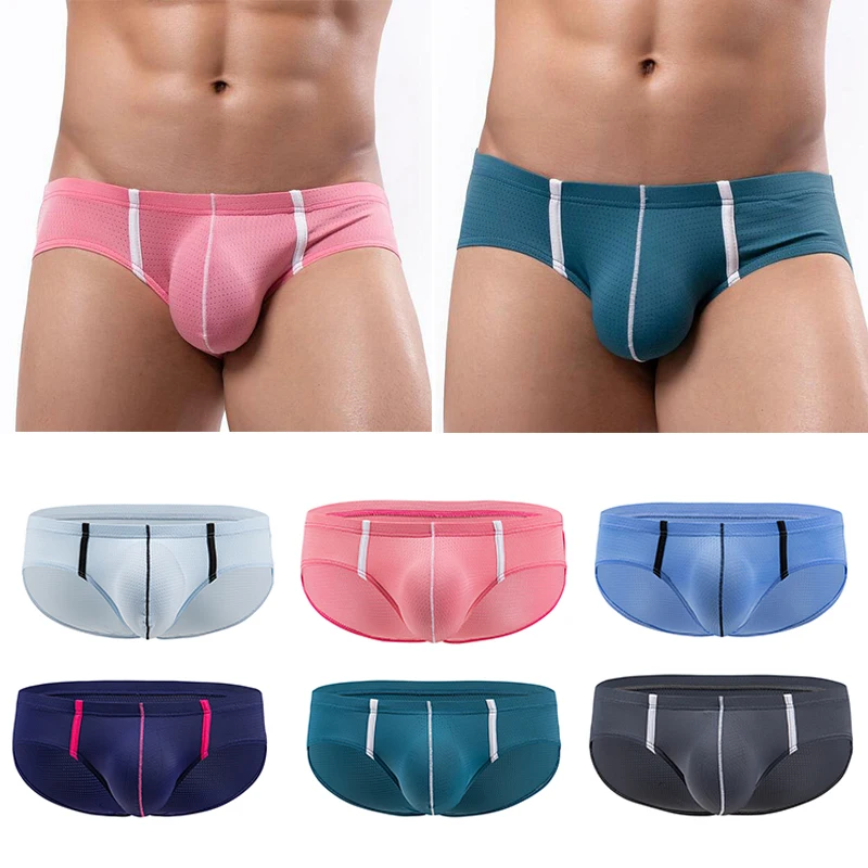 Men Sexy Soft Briefs Breathable Mesh Underwear Comfortable PantiesBulge Pouch Underpants Low Waist Panties Male Brief Lingerie
Men Sexy Soft Briefs Breathable Mesh Underwear Comfortable PantiesBulge Pouch Underpants Low Waist Panties Male Brief Lingerie