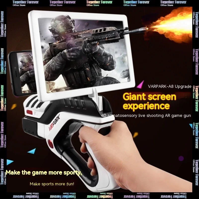 Varpark Ar Toy Gun Vr Gaming Peripherals Game 4d Somatosensory Shooting Ar Guns Game Istol Bluetooth Wireless Man Birthday Gifts
Varpark Ar Toy Gun Vr Gaming Peripherals Game 4d Somatosensory Shooting Ar Guns Game Istol Bluetooth Wireless Man Birthday Gifts