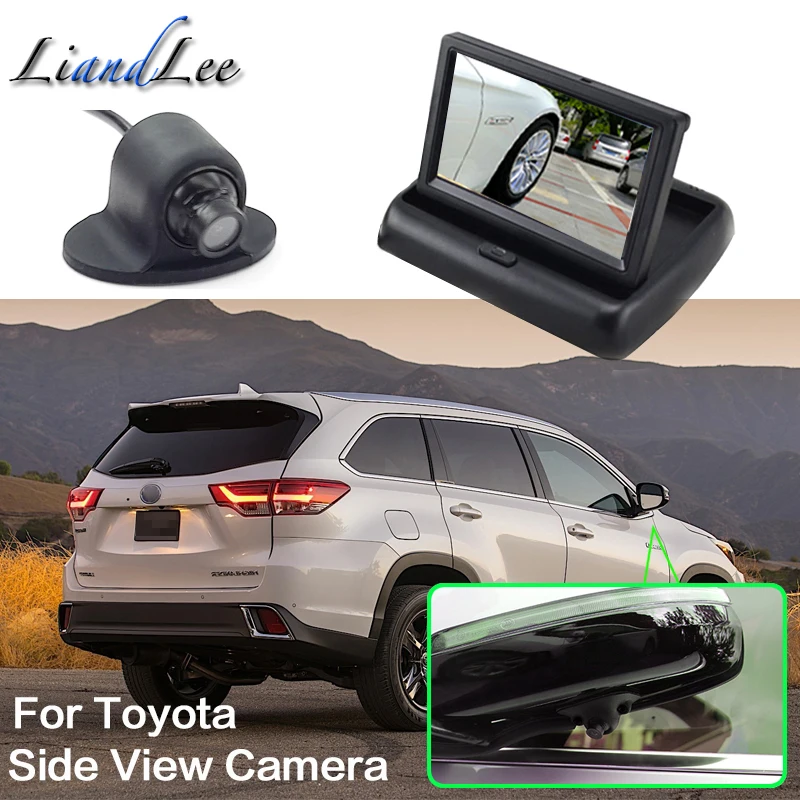 

For Toyota Highlander Parking Optima assist Camera Image Car Night Vision HD Front Side Rear View CAM Right Blind Spot Camera