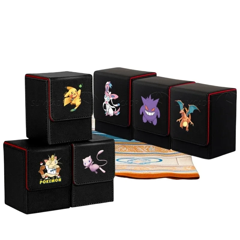 Card Case Gengar Charizard Diy Leather Portability Can Hold Over 100 Sheets Action Toy Figures Anime Game Collection Storage Box
Card Case Gengar Charizard Diy Leather Portability Can Hold Over 100 Sheets Action Toy Figures Anime Game Collection Storage Box