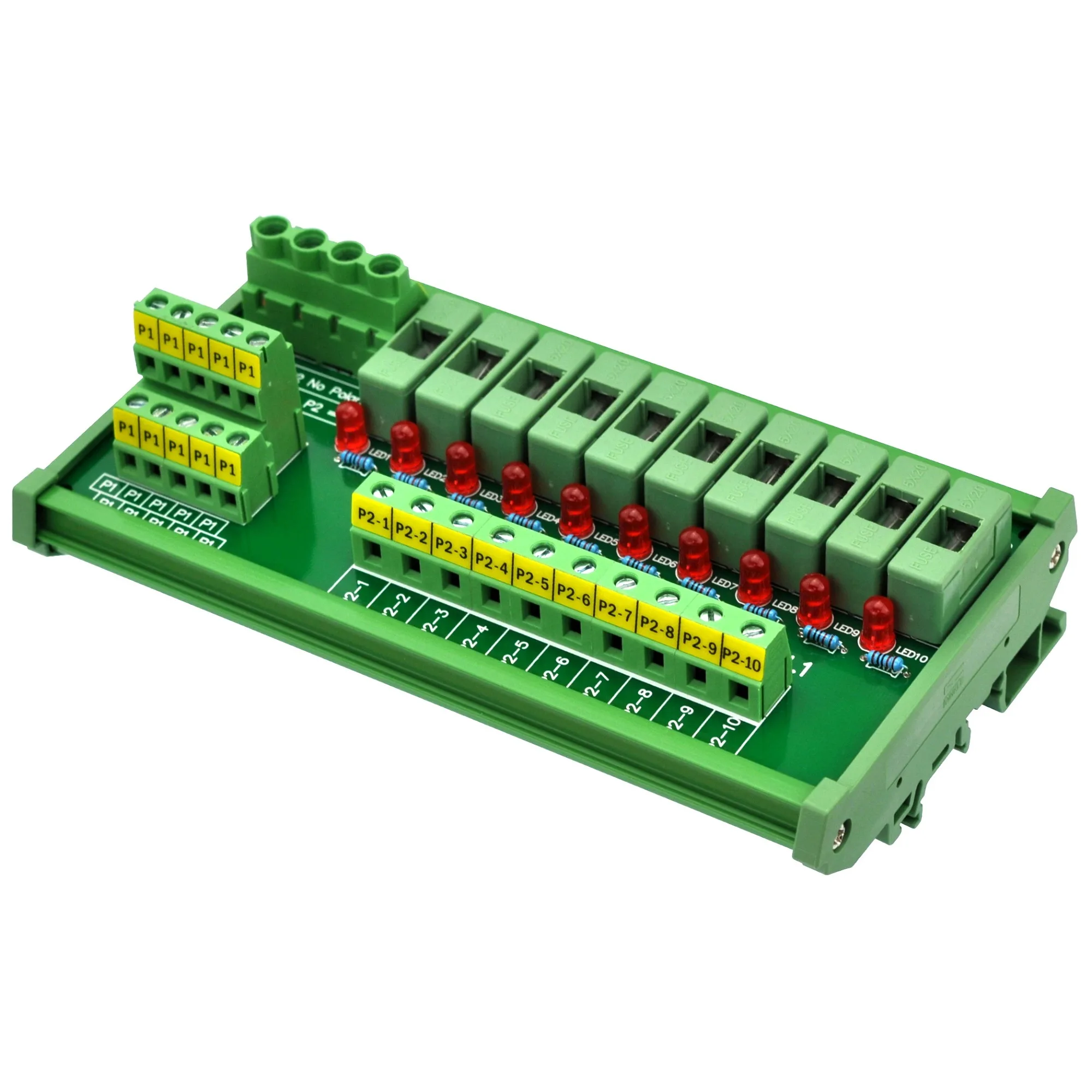 CZH-LABS DIN Rail Mount AC/DC 5 ~ 48V 10-позиционная плата модуля предохранителя распределения питания.
CZH-LABS DIN Rail Mount AC/DC 5 ~ 48V 10-позиционная плата модуля предохранителя распределения питания.