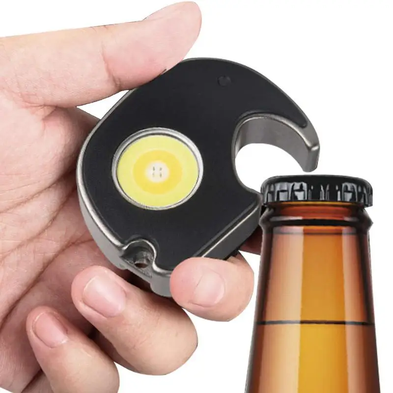 Keychain Flashlight COB Portable Lights LED Bottle Opener Lights Magnet 500 Lumens Rechargeable Waterproof Flashlight 7 Modes
Keychain Flashlight COB Portable Lights LED Bottle Opener Lights Magnet 500 Lumens Rechargeable Waterproof Flashlight 7 Modes