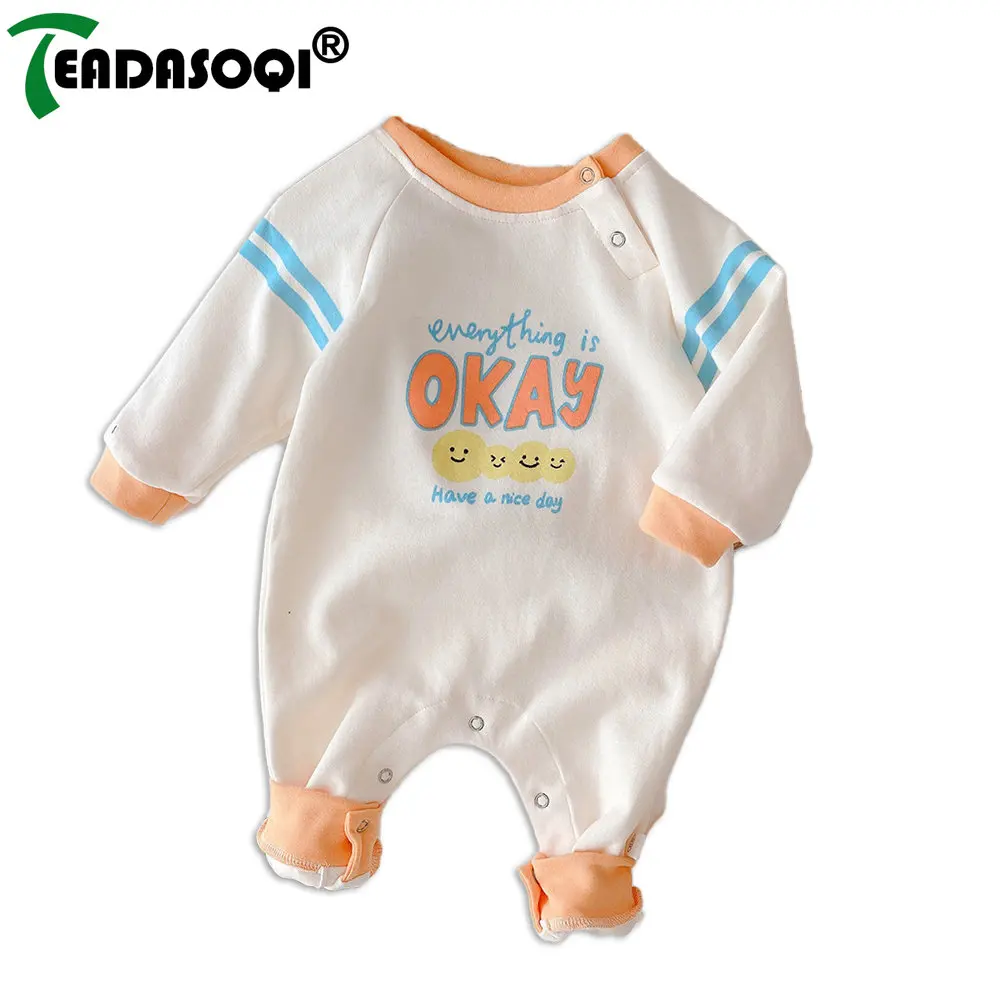 Newborn Kids Jumpsuits Toddler 98% Cotton Romper 0-24M 2023 Autumn New In Infant Baby Boys Full Sleeve Cartoon Letter One-pieces
Newborn Kids Jumpsuits Toddler 98% Cotton Romper 0-24M 2023 Autumn New In Infant Baby Boys Full Sleeve Cartoon Letter One-pieces