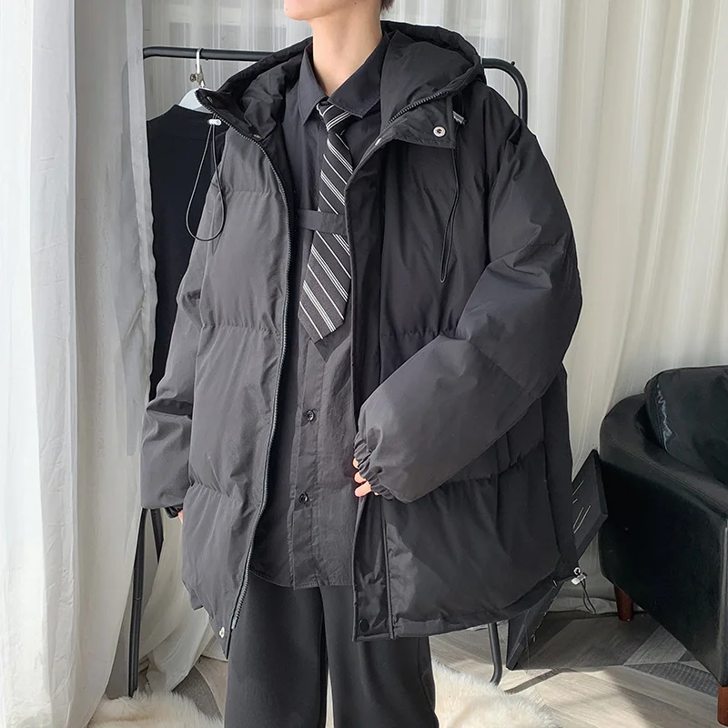 Куртка мужская зимняя с капюшоном, теплая Модная Повседневная, с подкладкой, в Корейском стиле, свободная короткая Паркер, разные цвета
Куртка мужская зимняя с капюшоном, теплая Модная Повседневная, с подкладкой, в Корейском стиле, свободная короткая Паркер, разные цвета