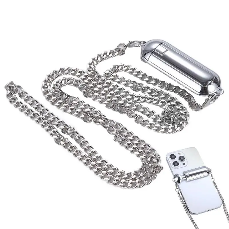 Metal Phone Chain Crossbody Chain Clip Portable&Adjustable Crossbody Chain Phone Holder Universal Metal Crossbody Rope Mobile
Metal Phone Chain Crossbody Chain Clip Portable&Adjustable Crossbody Chain Phone Holder Universal Metal Crossbody Rope Mobile