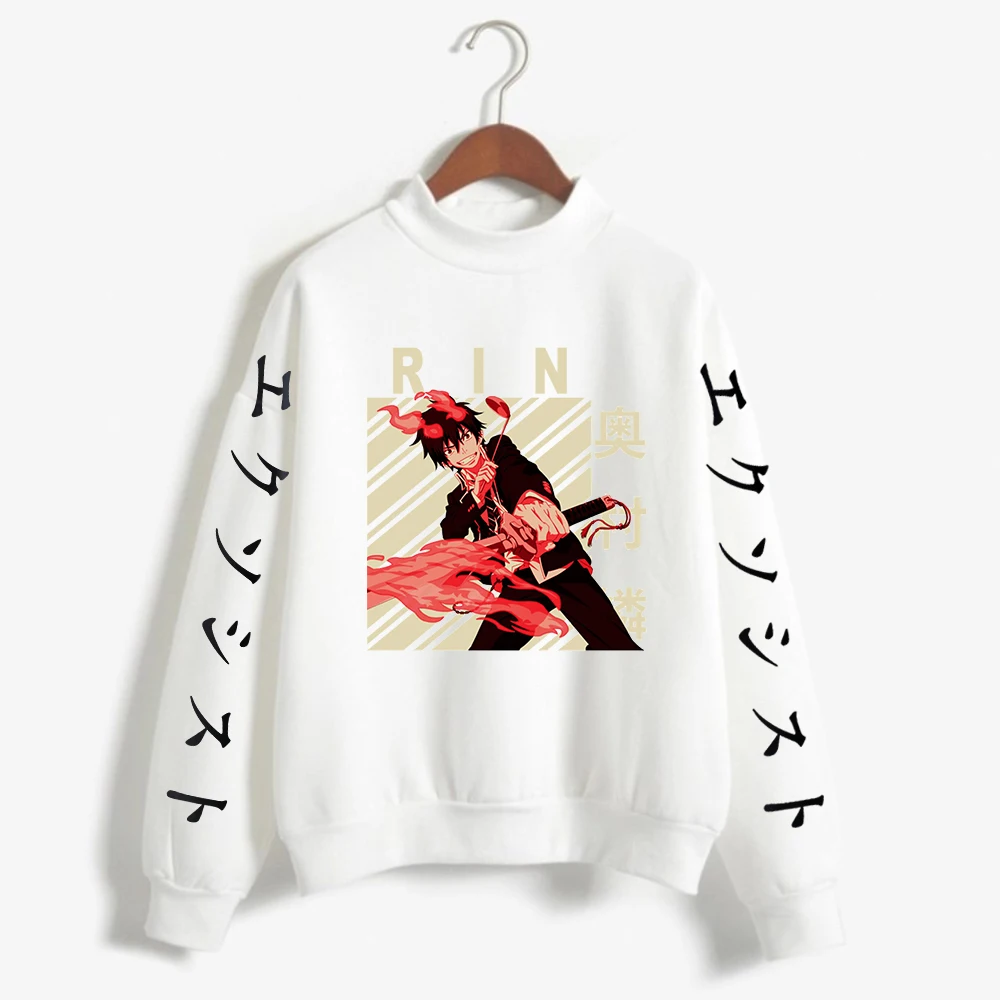 Japanese Anime Blue Exorcist Tracksuit Unisex Turtleneck Sweatshirt Women Men Outwear Harajuku Streetwear Comic Fashion Tops
Japanese Anime Blue Exorcist Tracksuit Unisex Turtleneck Sweatshirt Women Men Outwear Harajuku Streetwear Comic Fashion Tops