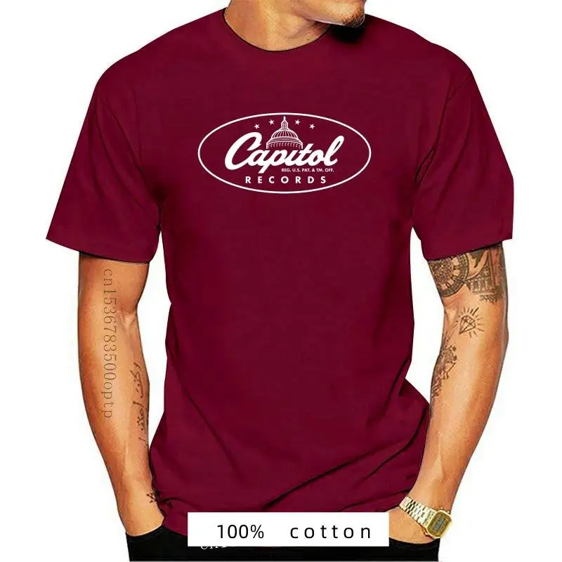 New Capitol Records Classic Oval Logo Adult T-Shirt -Universal Music Group UMG EMI
New Capitol Records Classic Oval Logo Adult T-Shirt -Universal Music Group UMG EMI