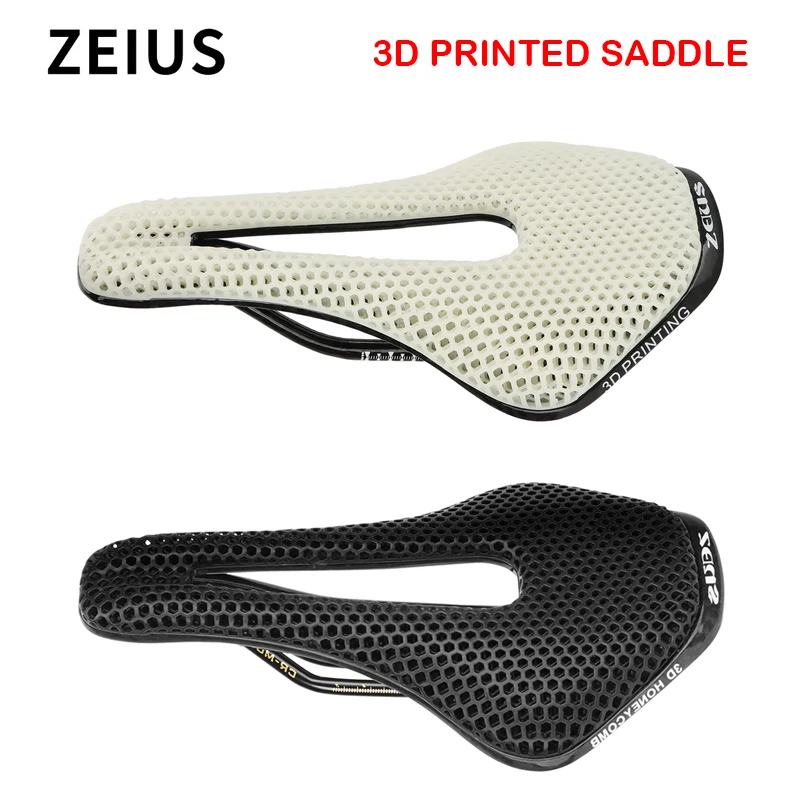 ZEIUS MTB Road Bike Ultralight Nylon / Carbon Fiber Saddle 3D Printed Bicycle Saddle Hollow Comfortable Breathable
ZEIUS MTB Road Bike Ultralight Nylon / Carbon Fiber Saddle 3D Printed Bicycle Saddle Hollow Comfortable Breathable