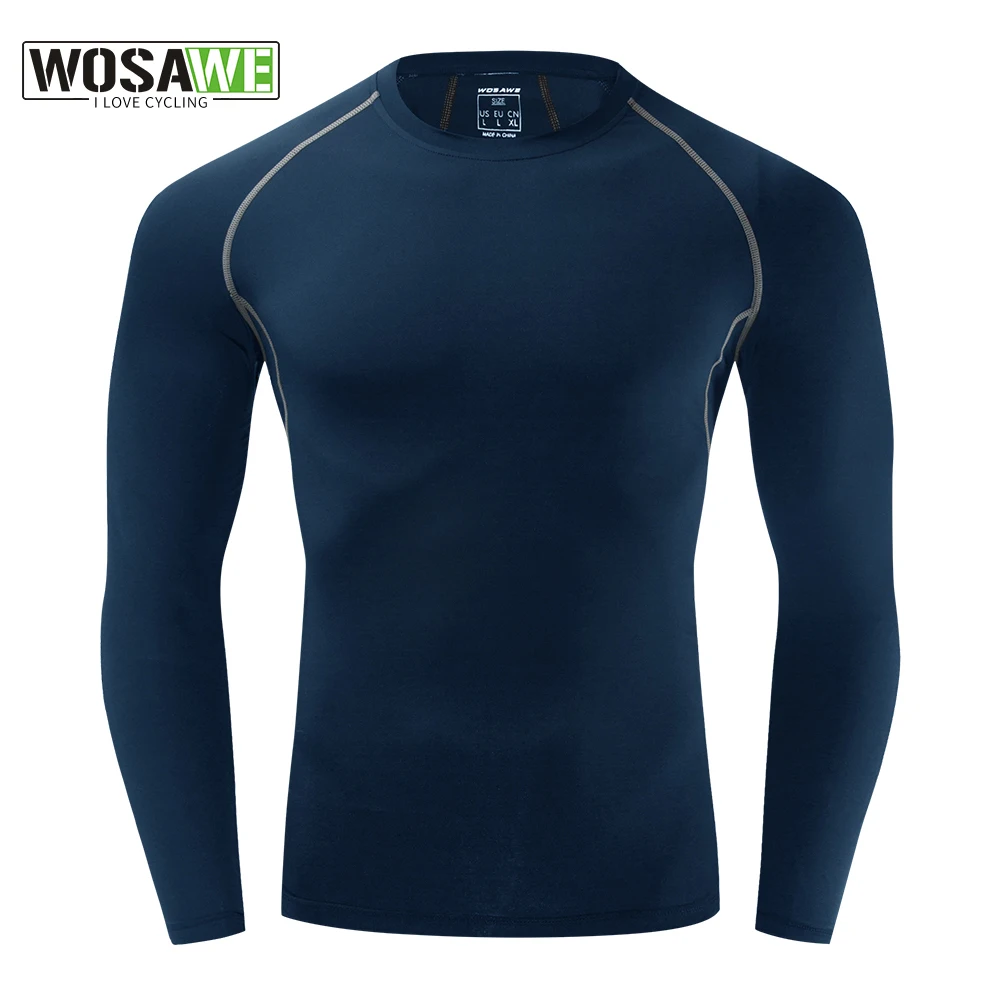 WOSAWE Men's Thermal Cycling Jersey Winter Long Johns Undershirt Base Layer Sweatshirt Bicycle Bike Running Sports Shirts
WOSAWE Men's Thermal Cycling Jersey Winter Long Johns Undershirt Base Layer Sweatshirt Bicycle Bike Running Sports Shirts