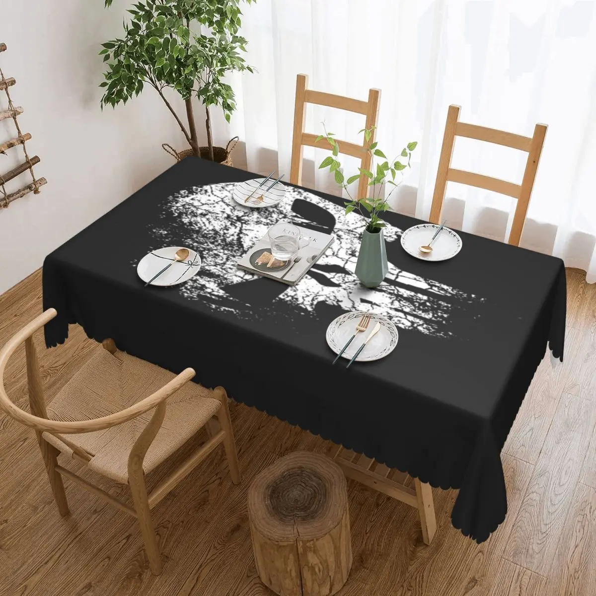 Skeleton Skull Heavy Metal Rectangular Tablecloth Oilproof Table Cloth Table Cover
Skeleton Skull Heavy Metal Rectangular Tablecloth Oilproof Table Cloth Table Cover