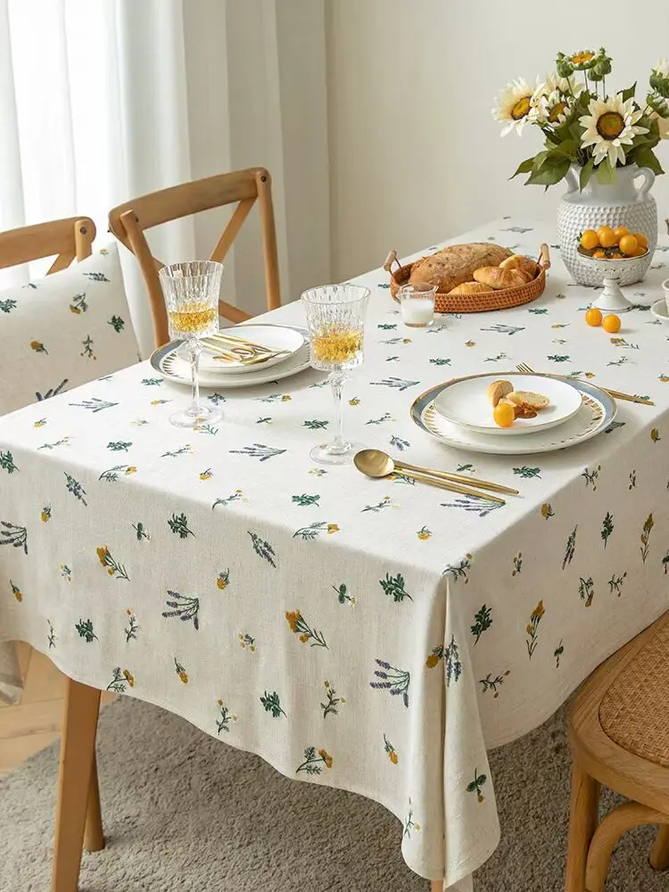Luxury Thick Embroidery Cotton Linen Flower Tablecloth for Home Dining Coffee wedding party kitchen Table Decor
Luxury Thick Embroidery Cotton Linen Flower Tablecloth for Home Dining Coffee wedding party kitchen Table Decor