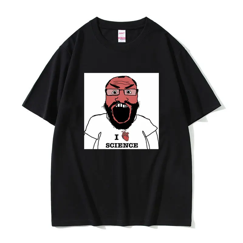 Funny I Fking Love Science Meme Print T-shirts Male 100% Cotton Tshirt Short Sleeve Men Women Fashion Casual Oversized T Shirts
Funny I Fking Love Science Meme Print T-shirts Male 100% Cotton Tshirt Short Sleeve Men Women Fashion Casual Oversized T Shirts