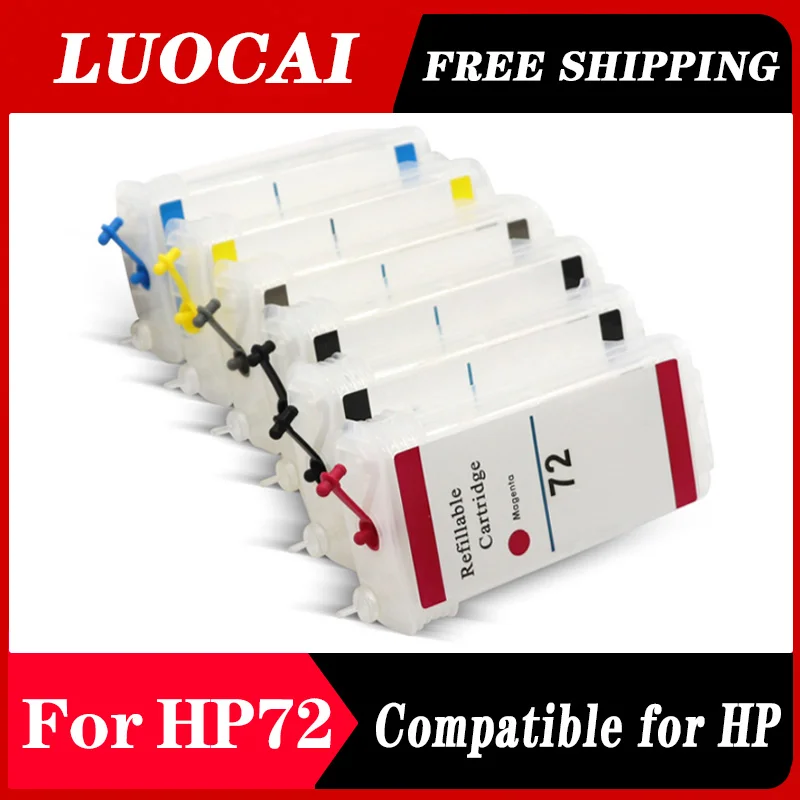 130ML CompatibleRefill Ink Cartridge For HP 72 for HP Designjet T610 T620 T770 T790 T1100 T1120 T1200 T1300 T2300 with ARC Chip
130ML CompatibleRefill Ink Cartridge For HP 72 for HP Designjet T610 T620 T770 T790 T1100 T1120 T1200 T1300 T2300 with ARC Chip