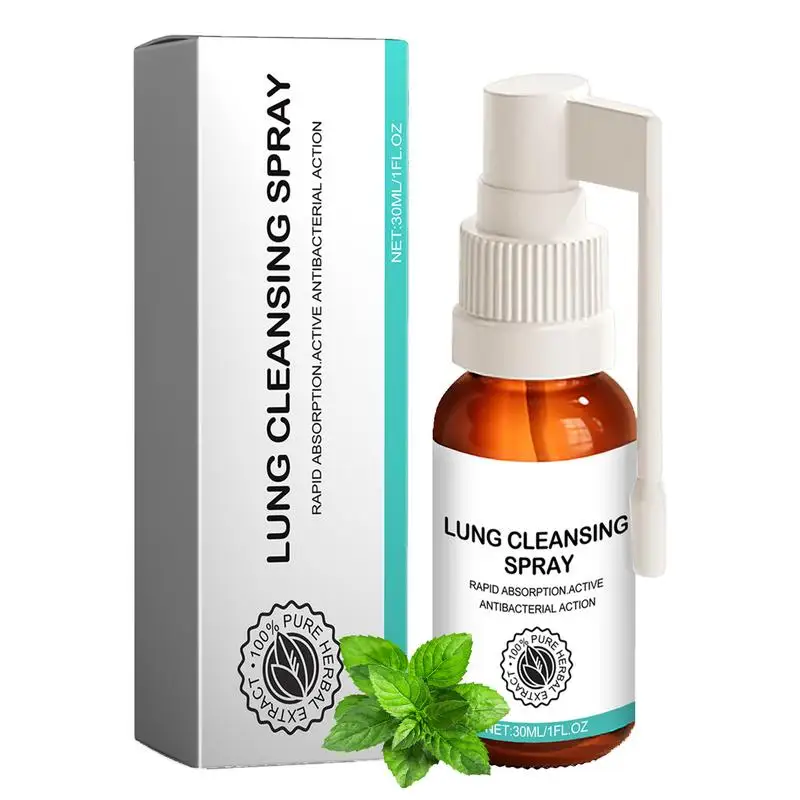 Lung Breath Spray 30ml Plant Formula Cleanser Mist For Lung Care Lung Respiratory Support Spray For Women Men Senior
Lung Breath Spray 30ml Plant Formula Cleanser Mist For Lung Care Lung Respiratory Support Spray For Women Men Senior