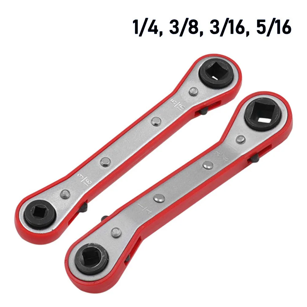 Double-Headed Square Ratchet Wrench Household Disassembly Screw Multi-Function Wrench Air Conditioning Valve Car Repair Tool
Double-Headed Square Ratchet Wrench Household Disassembly Screw Multi-Function Wrench Air Conditioning Valve Car Repair Tool