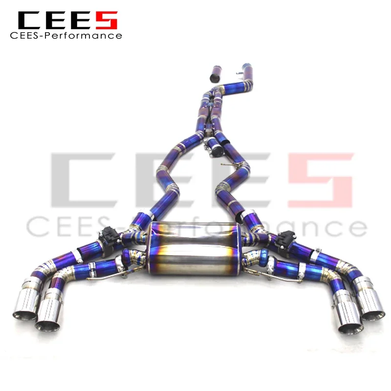 

CEES Catback Exhaust Pipe For For BMW M240/M240i B58 G42 3.0T 2017-2023 Escape Titanium Pipes Muffler Car Exhaust System