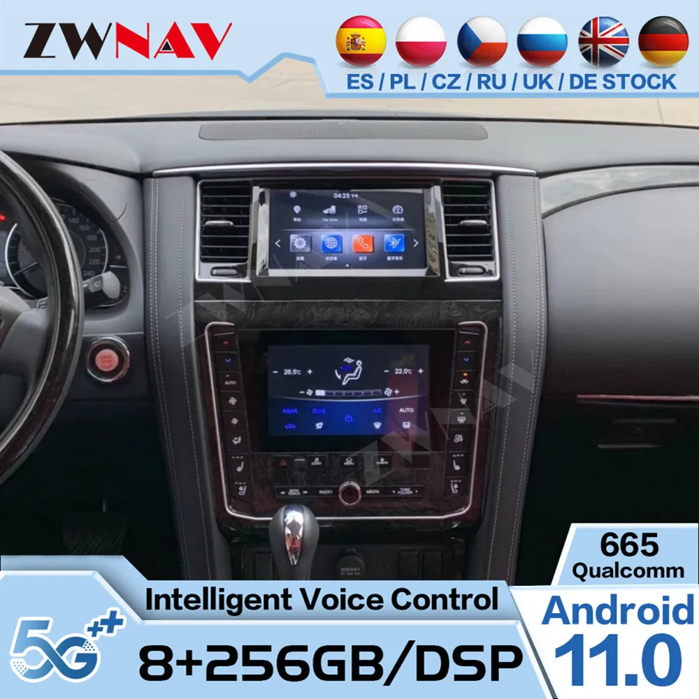 Автомобильный мультимедийный приемник Android 11 для NISSAN патруль Y62 infiniti QX80 2010 2011 2012 2013 2014 Navi
Автомобильный мультимедийный приемник Android 11 для NISSAN патруль Y62 infiniti QX80 2010 2011 2012 2013 2014 Navi