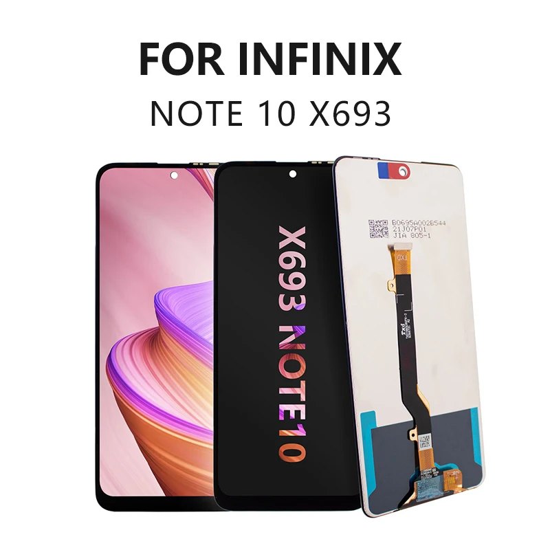 6.95 Mobile Phone Lcd Display Panel For Infinix Note 10 X693 Lcd With Touch Screen Digitizer Assembly Replacement
6.95 Mobile Phone Lcd Display Panel For Infinix Note 10 X693 Lcd With Touch Screen Digitizer Assembly Replacement