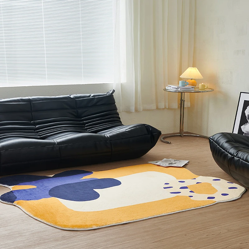 Irregular Non-Slip Carpet for Study Cloakroom, Fluffy, Soft, Balcony, Bathroom, Porch Entry, Home, Bedroom, Bedside Bay, Window
Irregular Non-Slip Carpet for Study Cloakroom, Fluffy, Soft, Balcony, Bathroom, Porch Entry, Home, Bedroom, Bedside Bay, Window