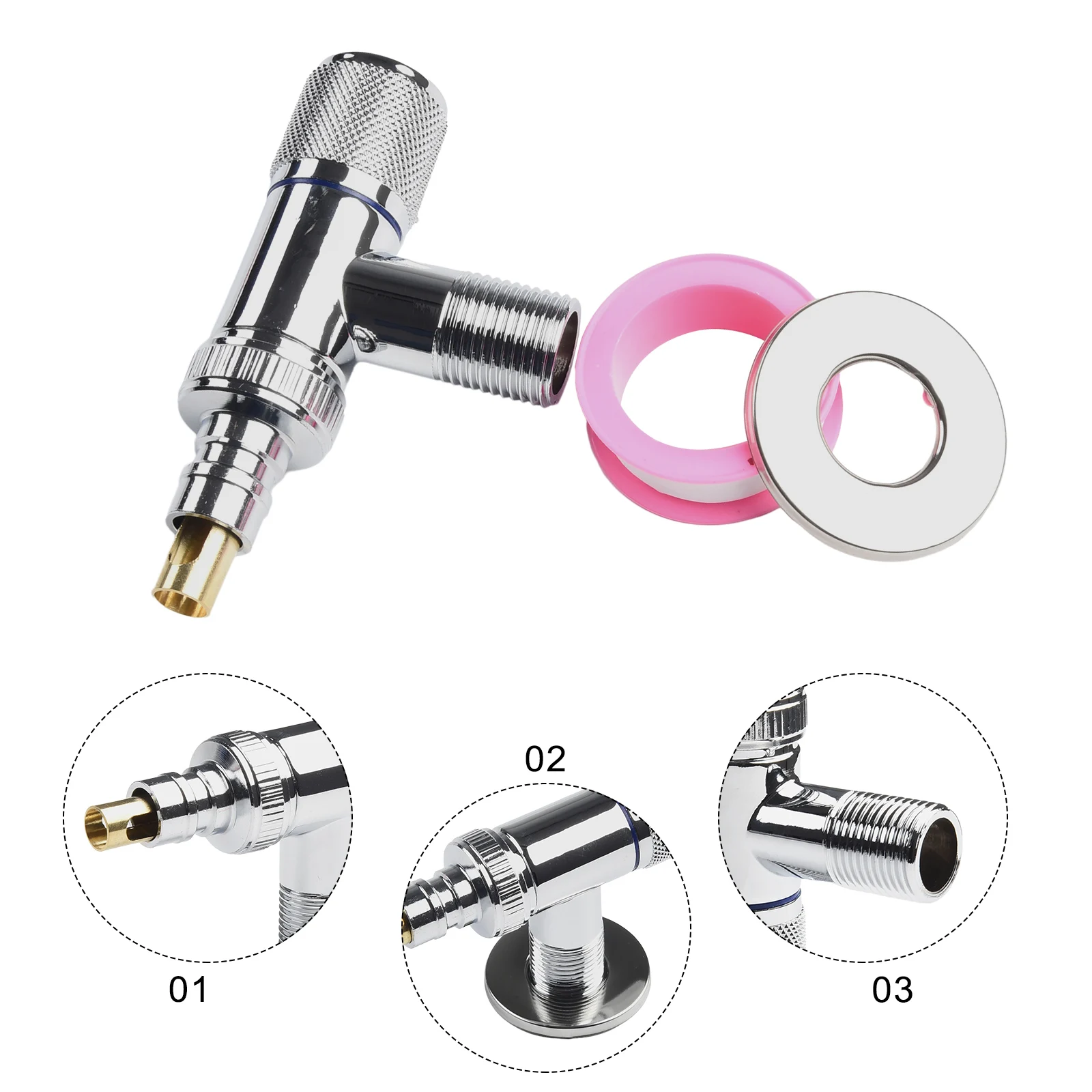 Valve Switch Angle Valve 1pc Water Stop Valve For Washing Machine Faucet For Water Heater/shower Head Bathroom Accessories
Valve Switch Angle Valve 1pc Water Stop Valve For Washing Machine Faucet For Water Heater/shower Head Bathroom Accessories