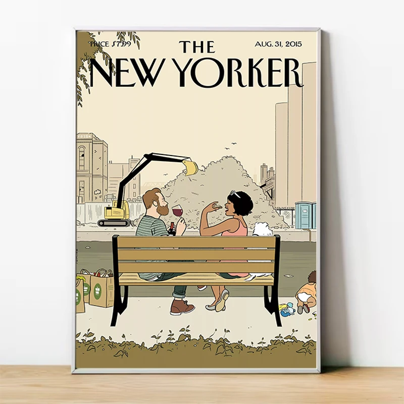 The New Yorker Magazine Poster Decoration Pictures Room Wall Decororation Painting on Canvas Home Decor Decorative Paintings Art
The New Yorker Magazine Poster Decoration Pictures Room Wall Decororation Painting on Canvas Home Decor Decorative Paintings Art