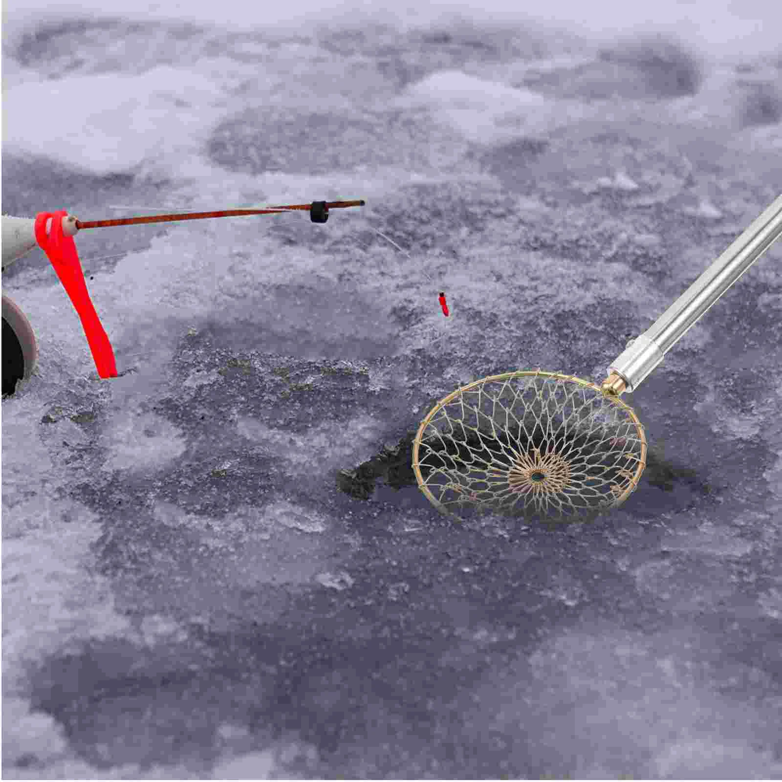 Aquarium Winter Fishing Stainless Steel Ice Fence Scoop Copy Net Metal Pole Head Braided Supplies Galvanized
Aquarium Winter Fishing Stainless Steel Ice Fence Scoop Copy Net Metal Pole Head Braided Supplies Galvanized