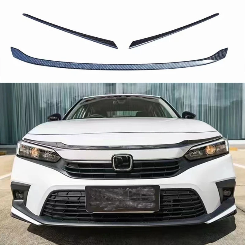 For Honda Civic 11th 2021 2022 Carbon Fiber Look Car Headlight Eyelid Engine Hood Lid Cover Trim Sticker Accessories
For Honda Civic 11th 2021 2022 Carbon Fiber Look Car Headlight Eyelid Engine Hood Lid Cover Trim Sticker Accessories