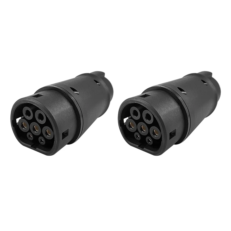 2X EVSE J1772 Adaptor Type 1 To Type 2 Socket Electric Vehicle Car EV Charger Connector IEC 62196 Adapter For Cars
2X EVSE J1772 Adaptor Type 1 To Type 2 Socket Electric Vehicle Car EV Charger Connector IEC 62196 Adapter For Cars