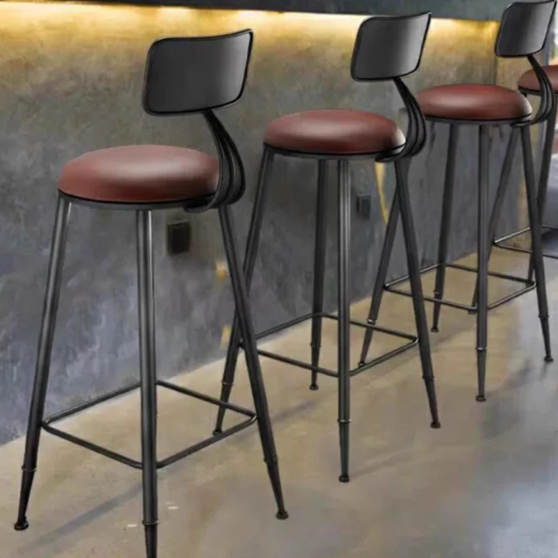 

Luxury Nordic Bar Chairs Hotel Mid Century Modern Barber Banquet Bar Chairs Wedding Cadeira Decorativa Bar Furniture RR50BC