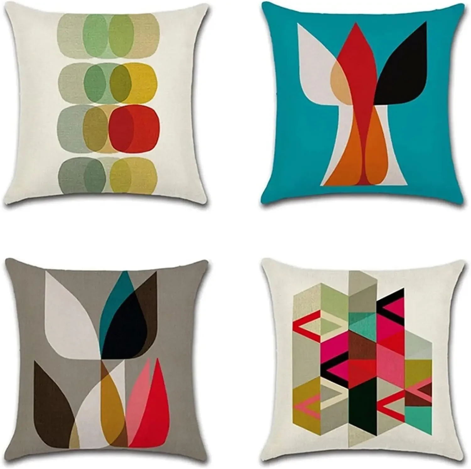Sofa geometric abstract colorful pillowcase 50x50cm square decoration cushion cover linen living room bedroom
Sofa geometric abstract colorful pillowcase 50x50cm square decoration cushion cover linen living room bedroom