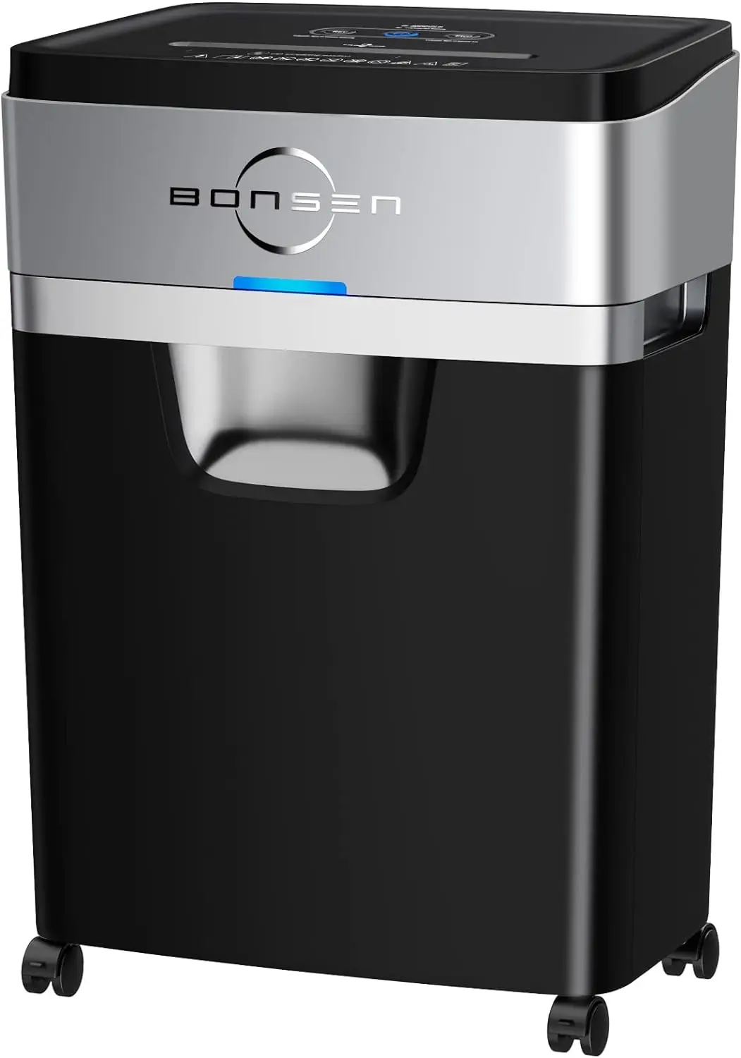 BONSEN Paper Shredder, 20-Sheet 60 Mins Nonstop Heavy Duty Paper Shredder for Office, 60dB Ultra Quiet Cross-Cut Shredder
BONSEN Paper Shredder, 20-Sheet 60 Mins Nonstop Heavy Duty Paper Shredder for Office, 60dB Ultra Quiet Cross-Cut Shredder