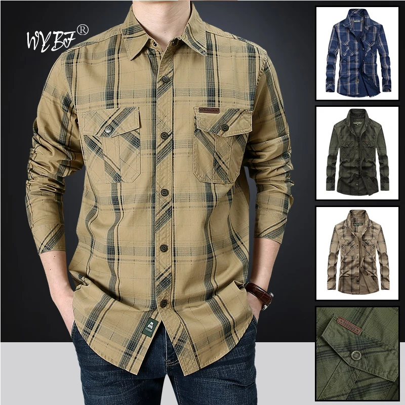 

5XL Top Quality Tactical Shirts Men Summer Hot Sale SWAT Outdoor Combat Multi-pocket Quick Dry Cargo Camping Long-sleeved Shirt